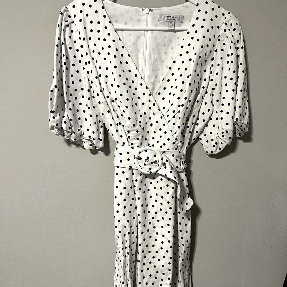 Polka Dot Mini Dress